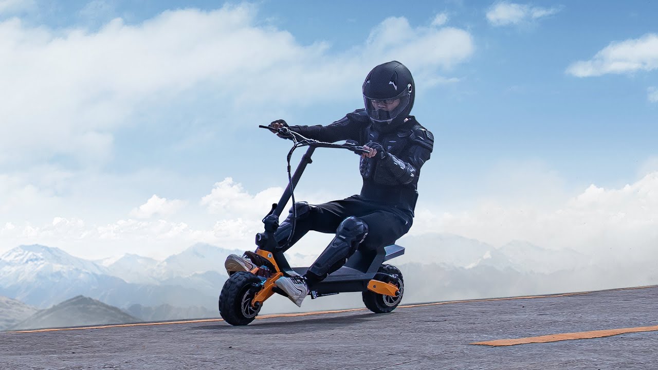 Wild-looking Fiido Beast electric scooter lets you sit or stand at 30+ mph  - Green Deal News