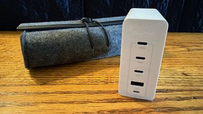 mophie 12ow gan travel kit charger