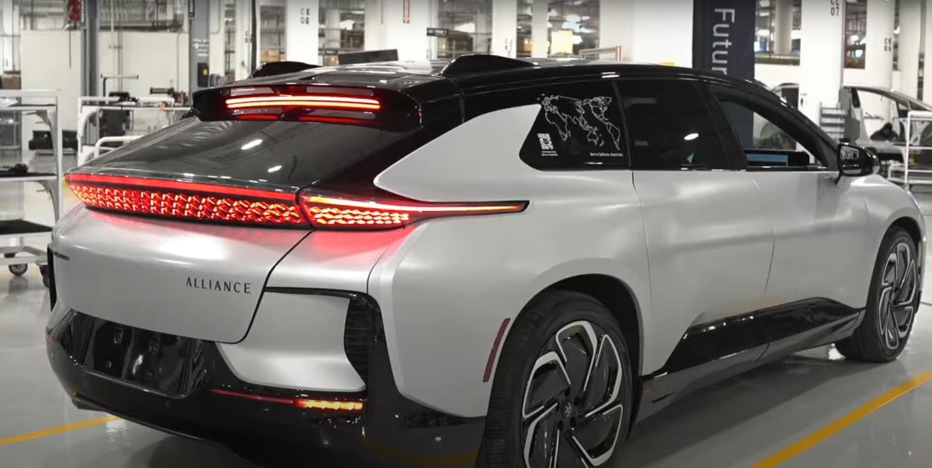 Faraday Future finally unveils a production-intent FF 91 luxury EV -  Gizmochina